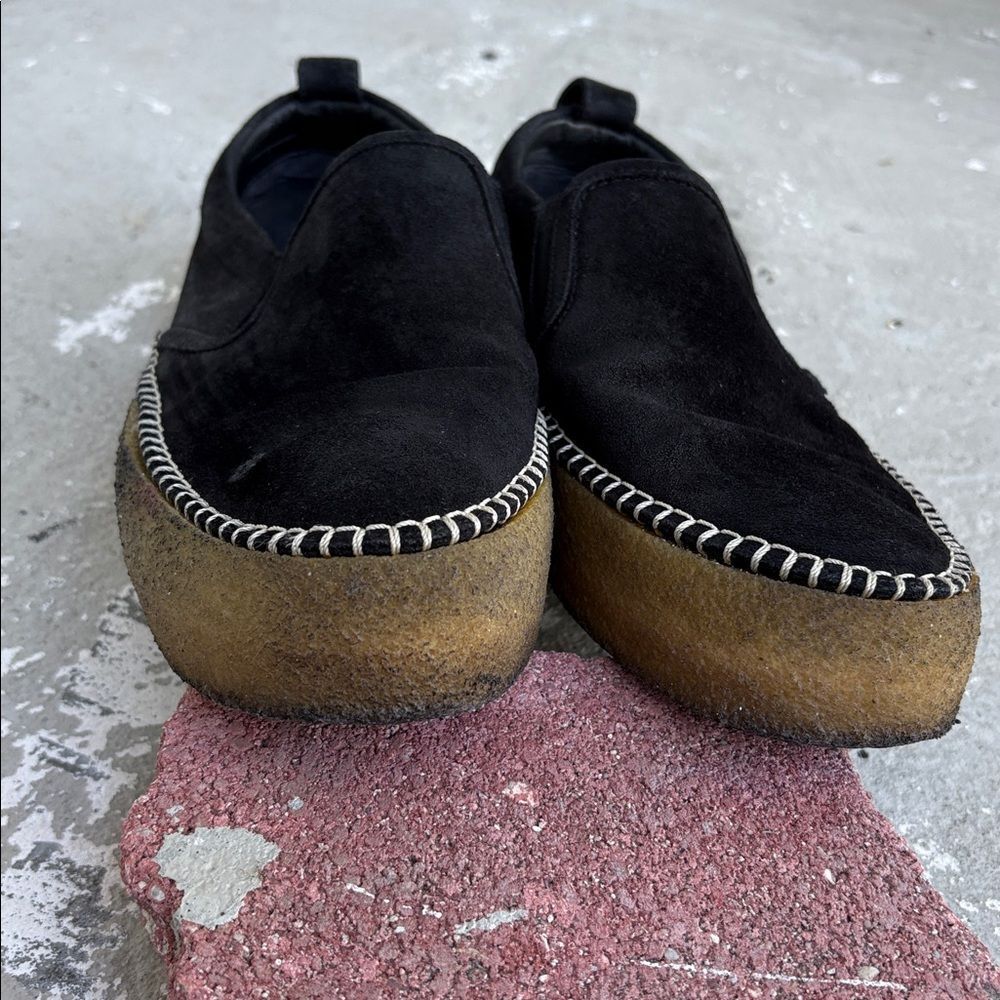Burberry suede Crepe espadrille slip on - Picture 5 of 10